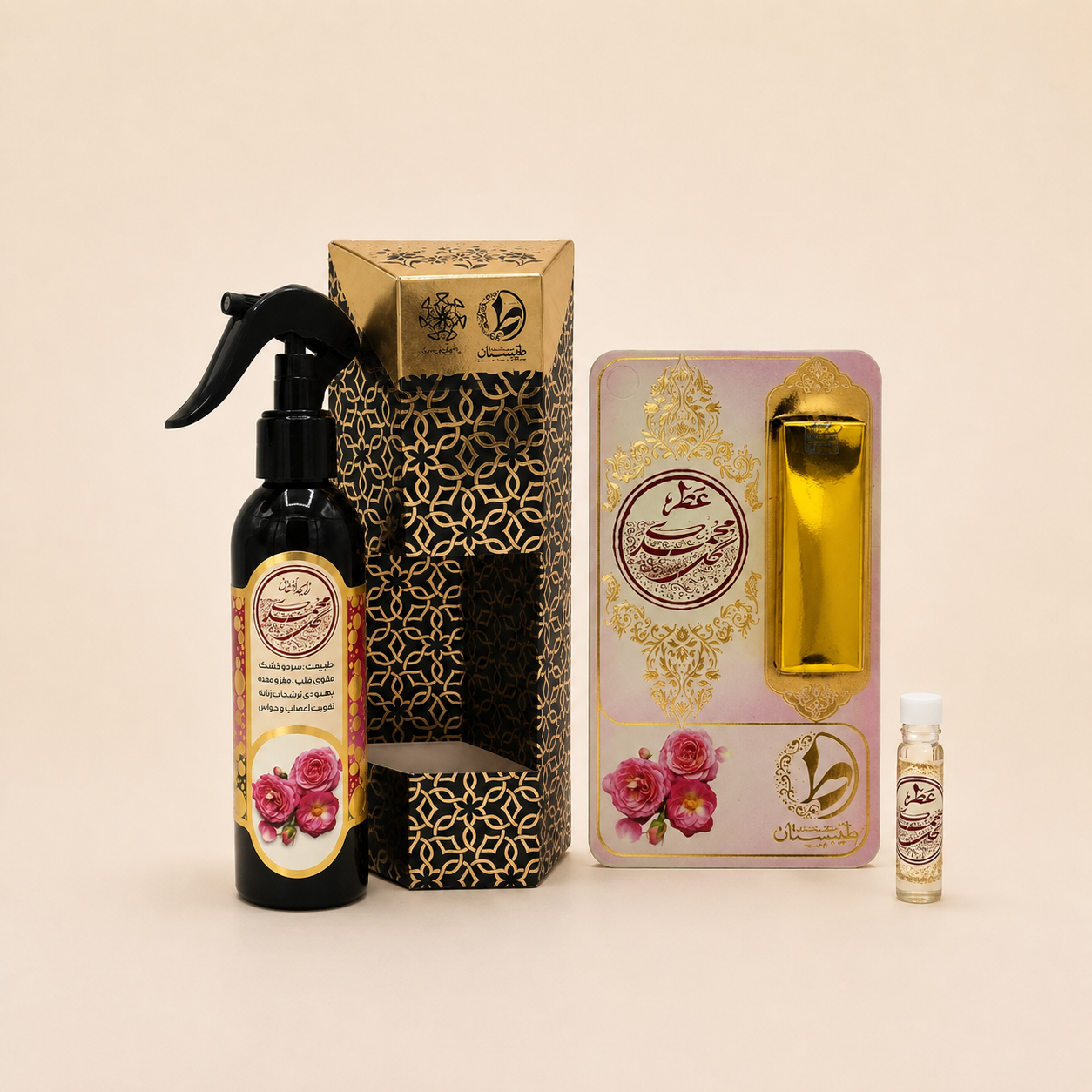 عطر طبیعی گل محمدی